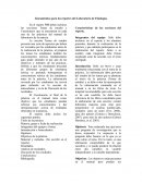 Lineamientos para los reportes del Laboratorio de Fisiología