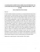 La globalización, su impacto en el modelo educativo mexicano y en la inclusión educativa de infantes con discapacidad mental: tdah y autismo