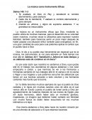 La música como Instrumento eficaz