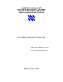 La Justificacion de una Investigacion