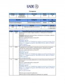 Cronograma: Estadística empresarial