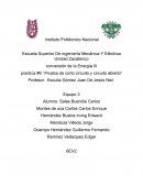 Práctica #6 ” Prueba de corto circuito y circuito abierto”