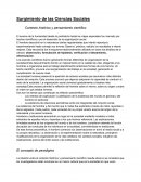 Surgimiento de las ciencias sociales