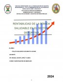 Rentabilidad de la comida saludable