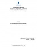 Conocimiento occidental y conocimiento oriental