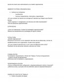 Aporte de la teoría de la administración en el diseño organizacional