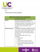 Evaluación y diseño de capacidades