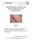 Infección de sitio quirúrgico