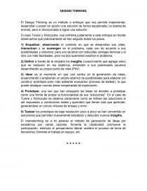Design Thinking. Página 1