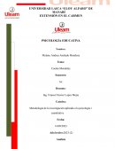 Metodología de la investigación aplicada a la psicología I: cuantitativa