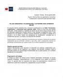 Asunto: Informe Taller de capacitación Horizontes