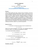 Calor de combustión