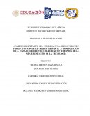 Análisis del impacto del uso de IA en la producción de productos manufacturados mediante la comparación de la tasa de errores de calidad antes y después de la implementación de la tecnología