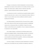 Lenguaje y la comunicación