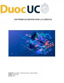 Software de gestión para la logística