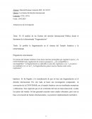 Derecho internacional. Es posible la fragmentación en el sistema del Tratado Antártico y la CONVEMAR