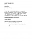 Juego: ¿Cómo estaba?