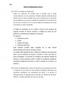 Trabajo práctico. Taller de Alfabetización Inicial