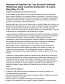 Los Vínculos Familiares. Reflexiones desde la práctica profesional