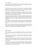 Objetivos generales y específicos robotica básica superior