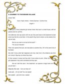 Inglés taller.A journey to the bears village