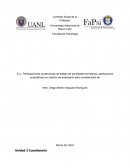 Participaciones constructivas de trabajo