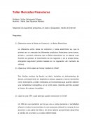 Taller Mercados Financieros