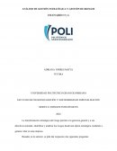 Análisis de gestión estratégica y gestión de riesgos