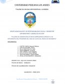 Talleres de generación de micro empresarios dirigido a las integrantes del programa del vaso de leche del anexo de angasmayo