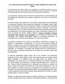 ¿Cómo nos afecta el cambio climático en la vida diaria?