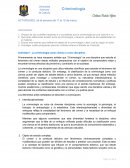 Conceptos básicos de Criminología