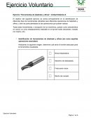 Ejercicio: Herramientas de taladrado y afines