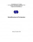 Identificación de pavimentos
