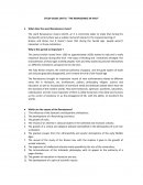 Study guide unit 6: The renaissance in Italy