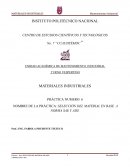 Práctica: selección del material en base a norma SAE y AISI