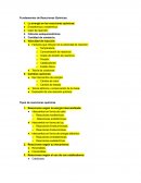 Fundamentos de reacciones químicas