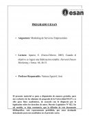 Marketing de Servicios Empresariales