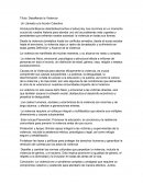 Desafiando la Violencia. Un Llamado a la Acción Colectiva