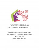 Proyecto integrador. Mi Top 10 tecnocientífico