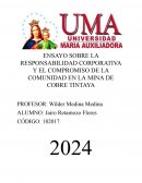 La responsabilidad corporativa y el compromiso de la comunidad en la mina de cobre Tintaya
