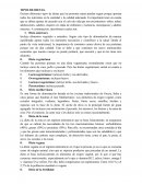 Nutrición. Tipos de dietas