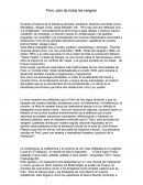 Perú, país de todas las sangres