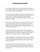 La Segunda Guerra Mundial surgió en un contexto de crisis económica