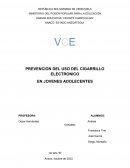 Prevención del uso del cigarrillo electrónico en jóvenes adolecentes