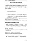 Redes y transmisión de datos. Seguridad informática