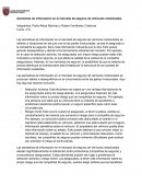 Asimetrías de información en el mercado de seguros de vehículos motorizados