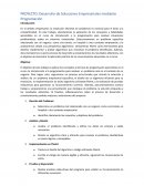 Proyecto: Desarrollo de soluciones empresariales mediante programación