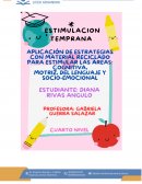 Aplicación de estrategias con material reciclado para estimular el área cognitiva