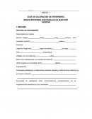 Guía de valoración de enfermería