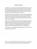 Carta de Jamaica, análisis